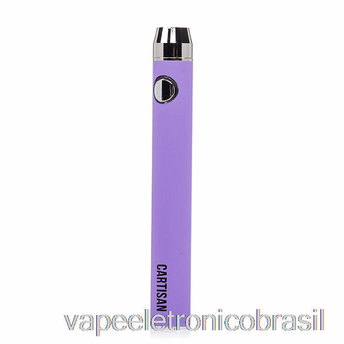 Vape Vaporesso Cartisan Button Vv 900 Dual Charge 510 Bateria [micro] Roxo